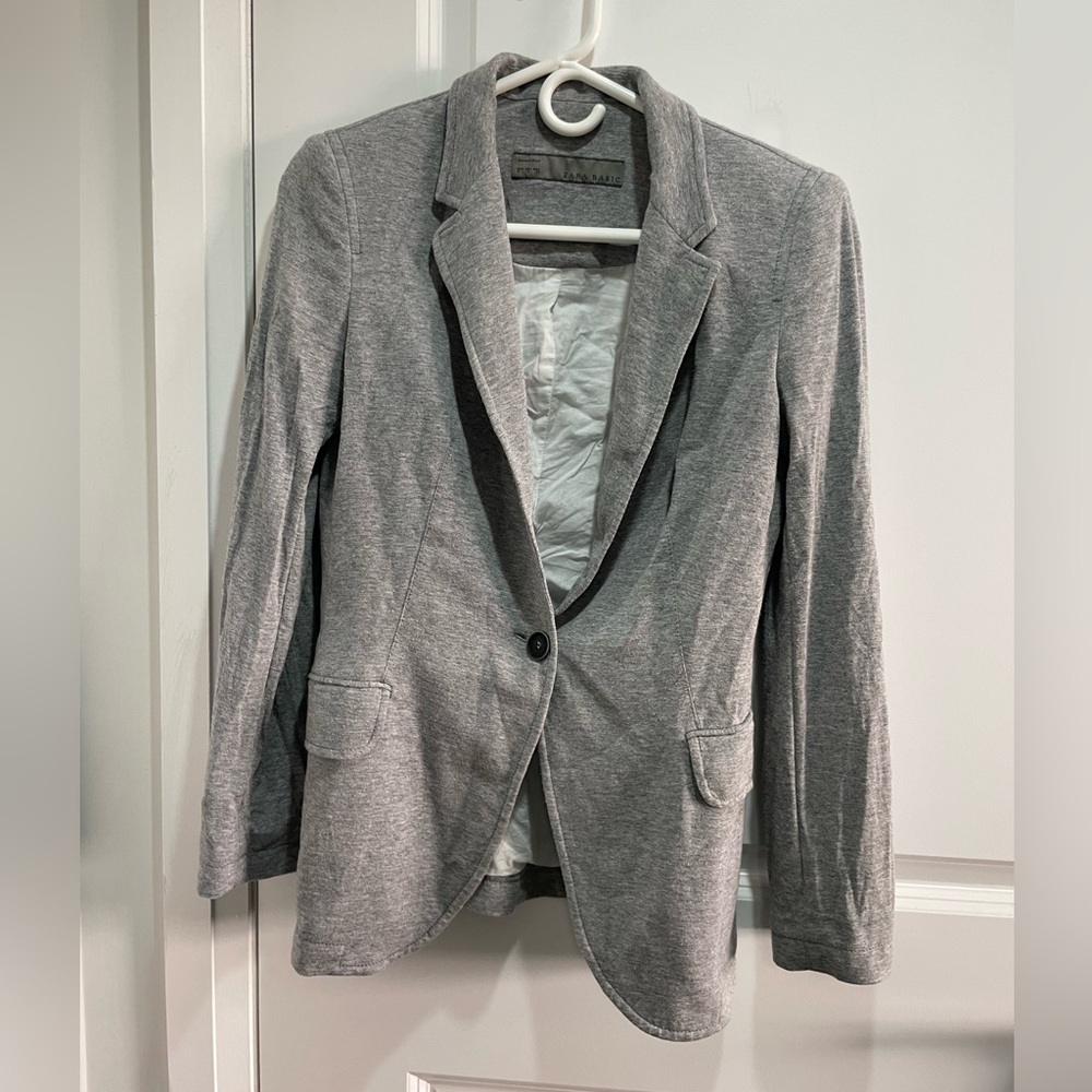 Zara Cotton Blazer